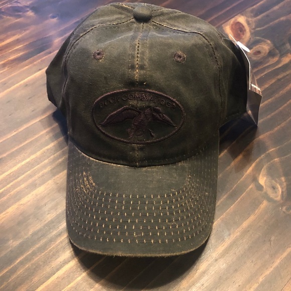 Nwt Duck Commander Hat Brown Waxed Os 